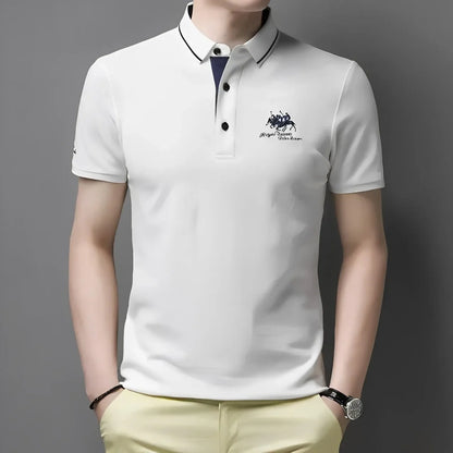 VALORIA | Men’s embroidered polo shirt