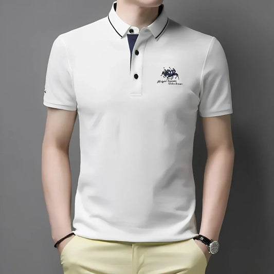 VALORIA | Men’s embroidered polo shirt