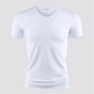 VALORIA | Men’s fashionable V-neck summer tee laid-back streetwear look