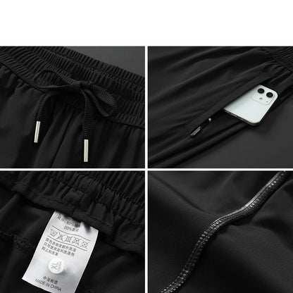 VALORIA | Men’s fashionable breathable stretch straight-leg trousers with timeless style