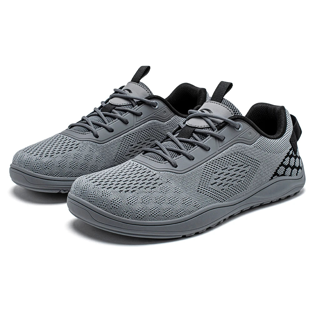 VALORIA | Men’s fashionable minimalist knit barefoot sneakers minimalist street style
