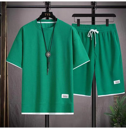 VALORIA | Men’s fashionable moisture-wicking activewear set sporty modern style