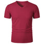 VALORIA | Men’s fashionable stretch V-neck summer shirt laid-back streetwear look