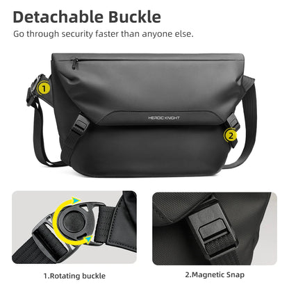 VALORIA | Men’s functional water-repellent crossbody bag daily carry