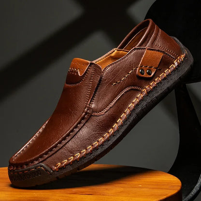 VALORIA | Men’s genuine leather slip-on loafers