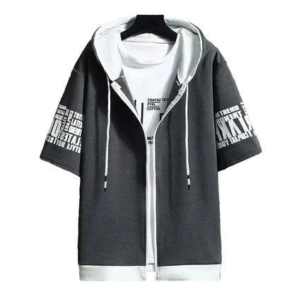 VALORIA | Men’s graphic hooded T-shirt perfect for casual wear, travel and weekends