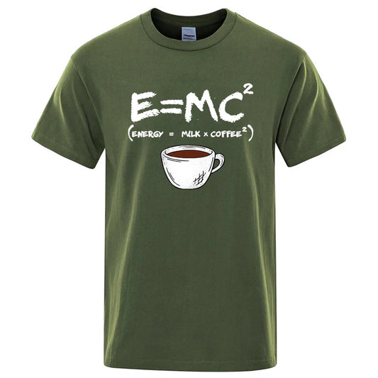 VALORIA | Men’s graphic print crew neck T-shirt