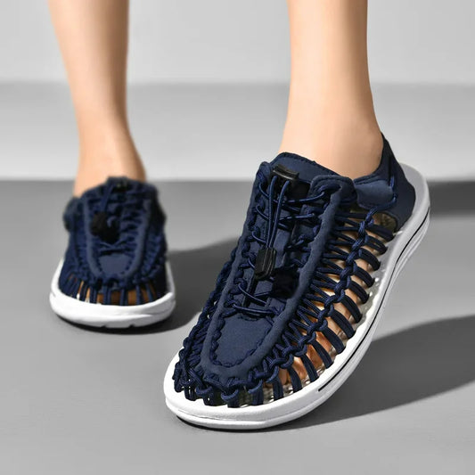 VALORIA | Men’s handmade weave sandals artisanal craft design