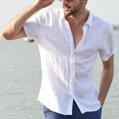 VALORIA | Men’s lapel button shirt