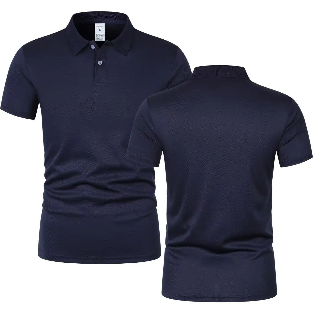 VALORIA | Men’s lightweight button polo shirt modern fit