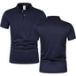 VALORIA | Men’s lightweight button polo shirt modern fit