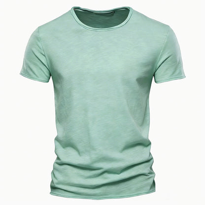 VALORIA | Men’s lightweight cotton summer t-shirt daily casual outfit
