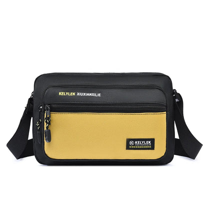 VALORIA | Men’s lightweight multi-layer crossbody bag travel ready