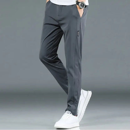 VALORIA | Men’s lightweight straight-leg casual pants for all-day comfort