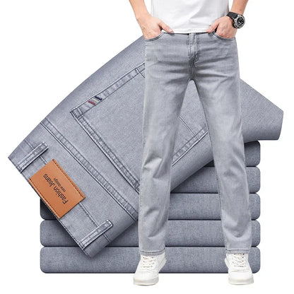 VALORIA | Men’s lightweight stretch cotton jeans