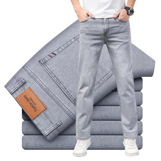 VALORIA | Men’s lightweight stretch cotton jeans