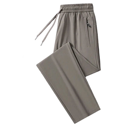 VALORIA | Men’s lightweight stretch straight-leg trousers for all-day comfort