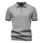 VALORIA | Men’s lightweight zipper sport polo activewear style