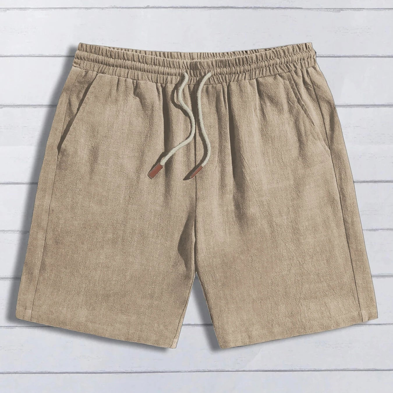 VALORIA | Men’s linen blend casual shorts