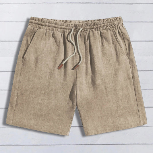 VALORIA | Men’s linen blend casual shorts