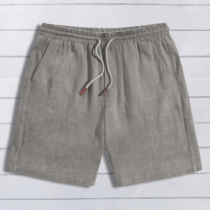 VALORIA | Men’s linen blend casual shorts breathable summer design