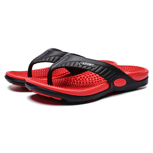 VALORIA | Men’s massage flip flops sandals comfortable foot support