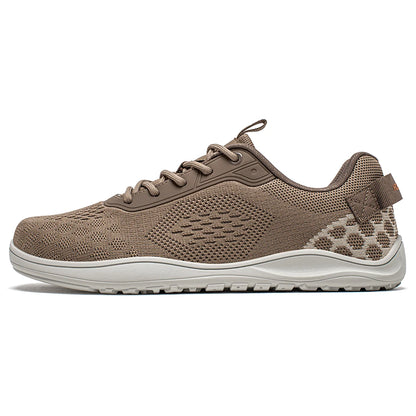 VALORIA | Men’s minimalist knit barefoot sneakers lightweight flexible design