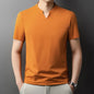 VALORIA | Men’s modern V-neck summer shirt relaxed casual look