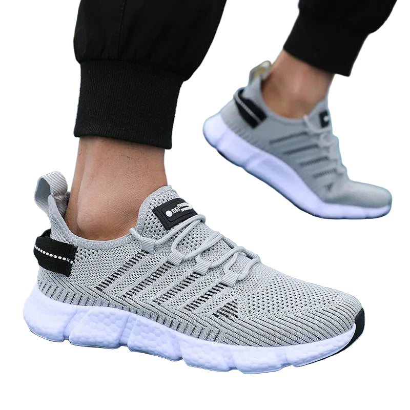 VALORIA | Men’s modern breathable mesh running shoes shock absorbing design