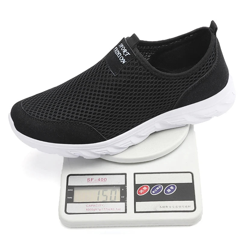 VALORIA | Men’s modern breathable slip-on sneakers easy wear convenience
