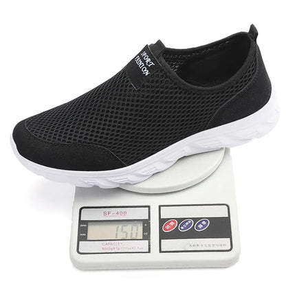 VALORIA | Men’s modern breathable slip-on sneakers easy wear convenience