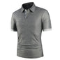 VALORIA | Men’s modern contrast polo shirt casual wardrobe essential