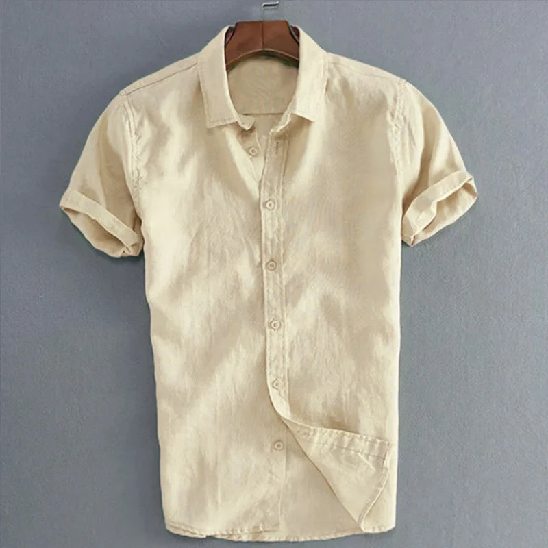 VALORIA_Men_s_modern_lapel_button_shirt