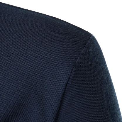 VALORIA | Men’s modern lapel pocket t-shirt smart casual style