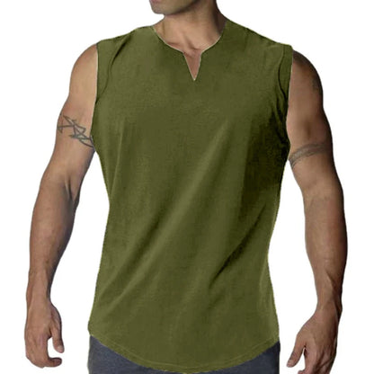 VALORIA | Men’s modern oversized gym sleeveless tank top training wear style