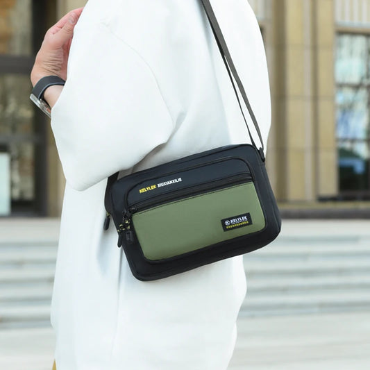 VALORIA | Men’s multi-layer crossbody bag