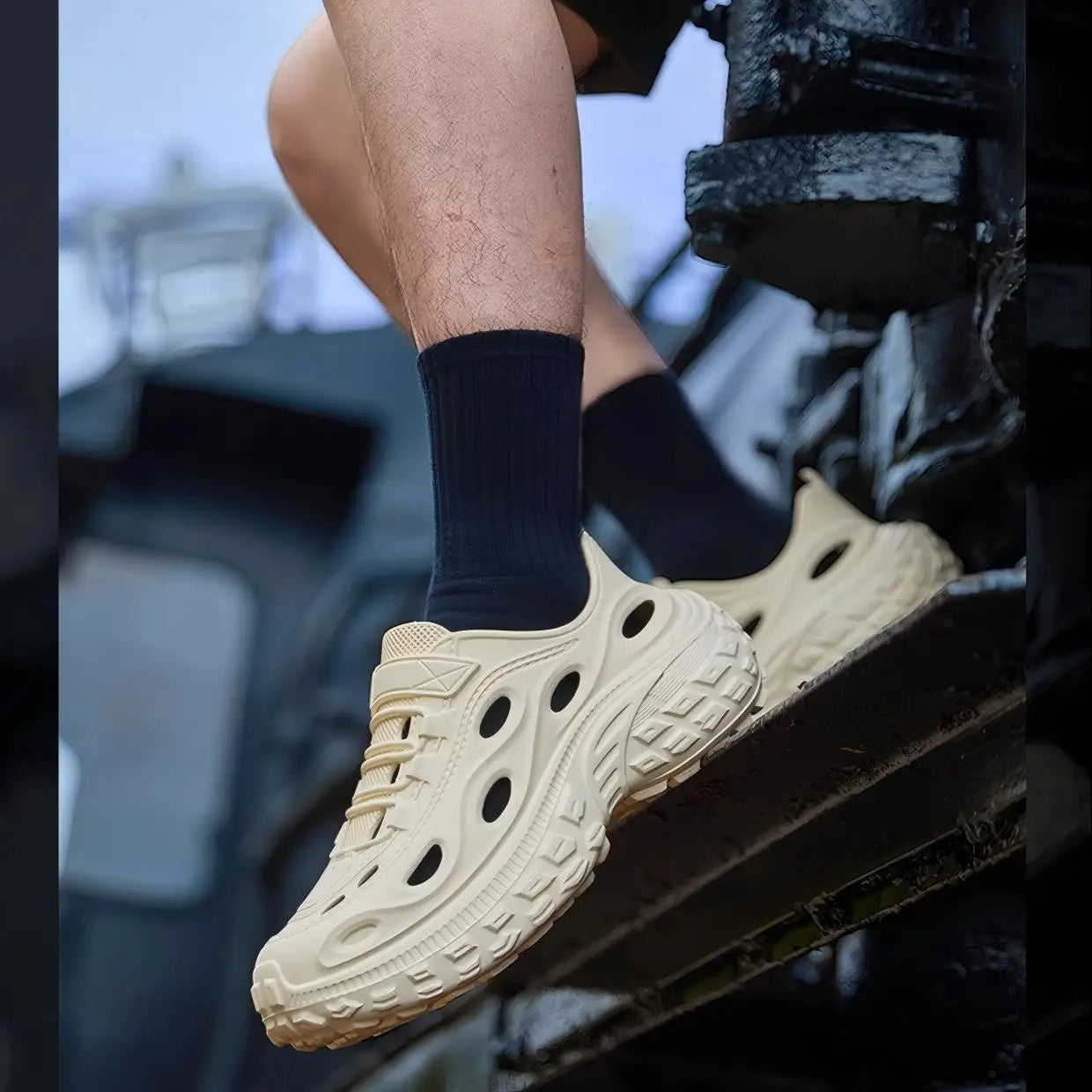 VALORIA | Men’s outdoor water clogs lightweight quick-dry design