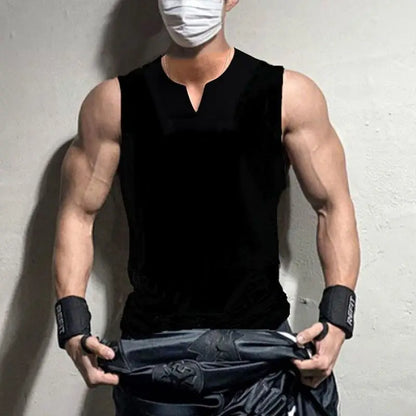 VALORIA | Men’s oversized gym sleeveless tank top