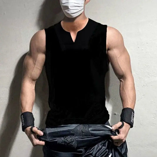 VALORIA | Men’s oversized gym sleeveless tank top