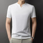 VALORIA | Men’s premium V-neck summer shirt minimalist fashion style