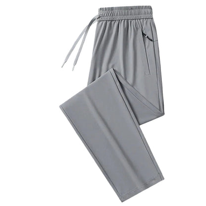 VALORIA | Men’s premium breathable stretch straight-leg trousers for business casual outfits
