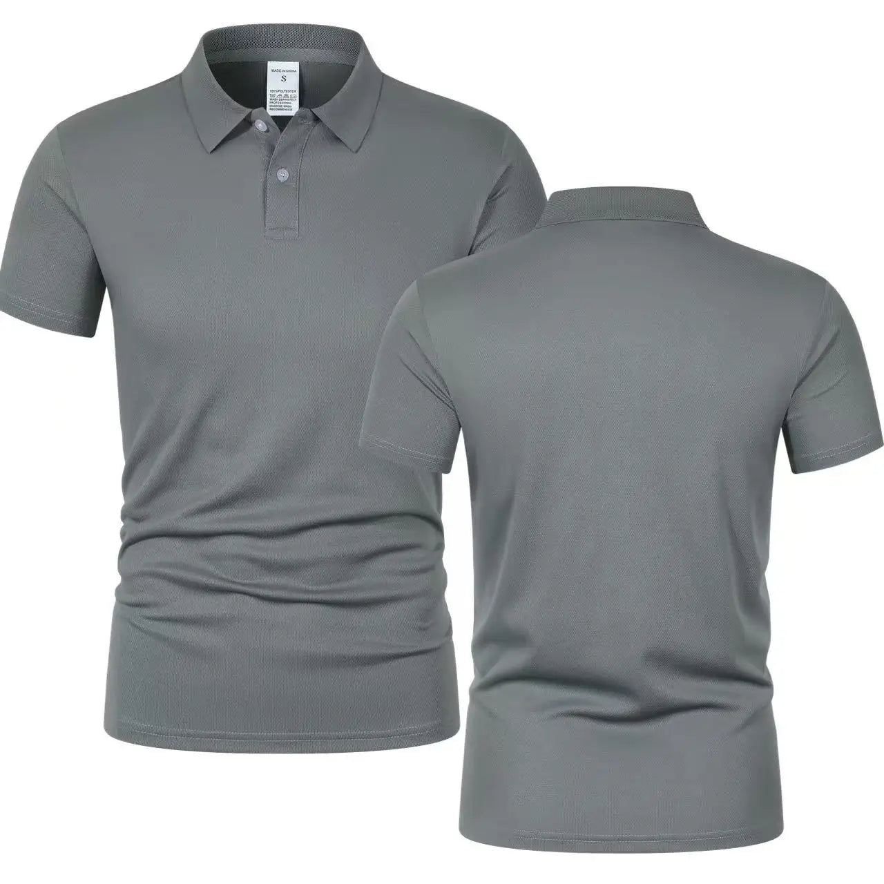 VALORIA | Men’s premium button polo shirt classic collar style