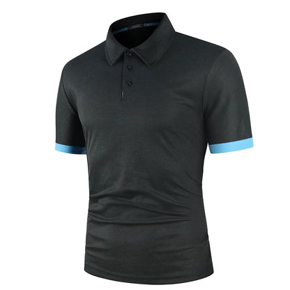 VALORIA | Men’s premium contrast polo shirt sporty fashion style