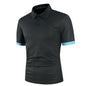 VALORIA | Men’s premium contrast polo shirt sporty fashion style