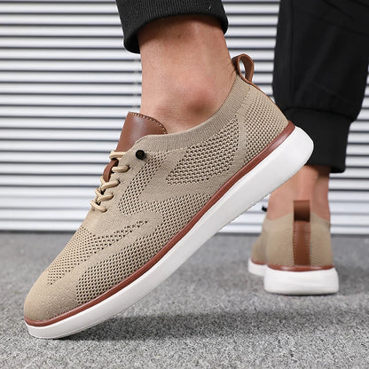 VALORIA | Men’s premium knitted walking shoes ergonomic walking support