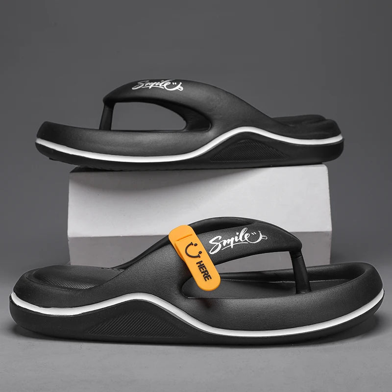 VALORIA | Men’s premium soft comfort flip flops flexible walking comfort