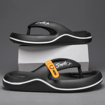 VALORIA | Men’s premium soft comfort flip flops flexible walking comfort
