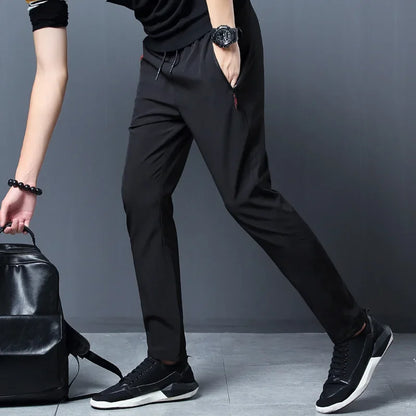 VALORIA | Men’s premium stretch slim-fit casual trousers for work and weekends