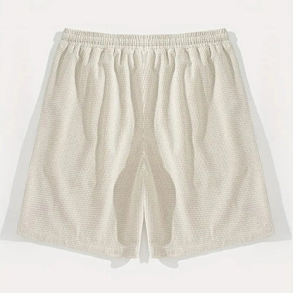 VALORIA | Men’s premium textured casual shorts versatile summer wear