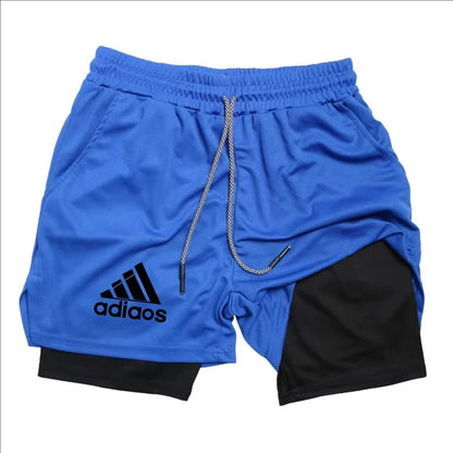 VALORIA | Men’s premium two-layer quick-dry shorts flexible athletic fit